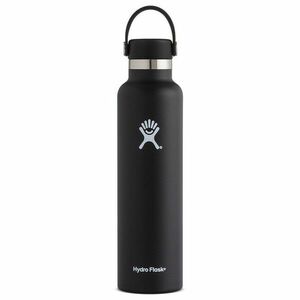 Sticlă Termică Hydro Flask 24 OZ Standard Mouth Flex Cap 710ml, negru imagine