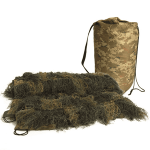 Mil-tec Ghillie Plasă de camuflaj, woodland, 1, 4x1m imagine