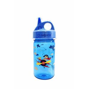 Nalgene Grip-n-Gulp Sustain Baby Bottle 0, 35 l albastru biplane imagine