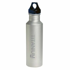 Sticluță de apă Vargo Titanium 650 ml cu capac de plastic imagine