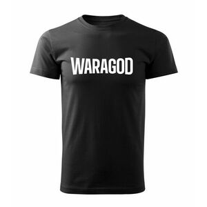 Tricou scurt Waragod FastMERCH, negru 160g/m2 imagine