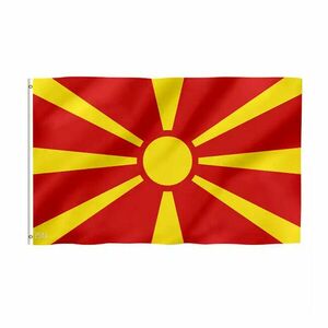 Steagul WARAGOD Macedonia de Nord 150x90 cm imagine