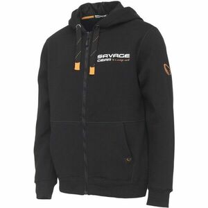 Hanorac Savage Gear Urban Zip Black Ink (Marime: S) imagine
