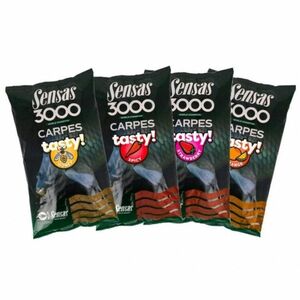 Groundbait Sensas 3000 Carp Tasty, 1kg (Aroma: Miere) imagine