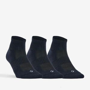 SET DE 3 PERECHI DE ȘOSETE MID DE TENIS DECATHLON RS 500 BLEUMARIN imagine