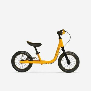 Bicicletă fără pedale Runride 900 12" galben copii 85-105 cm imagine