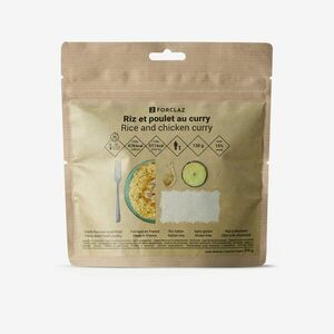 Mâncare deshidratată fără gluten Orez și Pui Curry 120g imagine