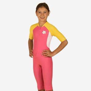 Combinezon înot shorty swim 100 Roz Fete imagine