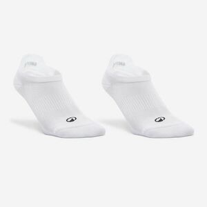 Set 2 perechi șosete scurte Fitness Alb Damă imagine