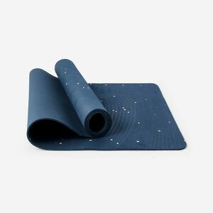 Saltea Yoga ușoară Aderență și Confort 5 mm Albastru imagine