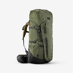 Rucsac Trekking la munte cu husă ploaie MT900 Symbium 90+10L Kaki Bărbați imagine