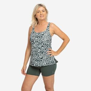 Costum Întreg Înot Tankini Shorty HEVA Ondu Kaki Damă imagine