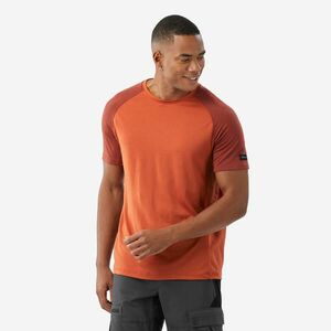 Tricou cu lână merinos Merino Resist Maro Bărbați imagine