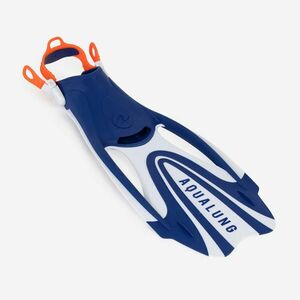 Labe de înot snorkeling scurte cu călcâie deschise reglabile Zinger 2.0 Albastru imagine