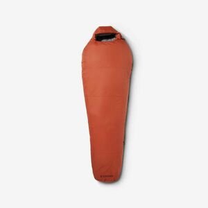 Sac de dormit cu umplutură sintetică Trekking MT500 -5°C Portocaliu imagine