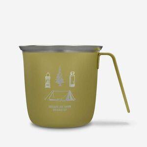 Cană 500 din oțel inoxidabil pentru camping și drumeții 0, 3L Galben imagine