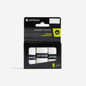 Set 3 overgrip absorbant tenis Alb imagine