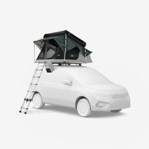 Cort rigid auto, cu montare pe plafon Fresh&Black 2 persoane, Quechua x NaïtUp imagine