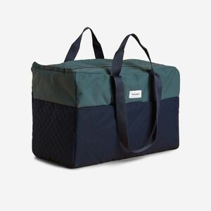 Geantă de transport material de echitație DUFFLE 65L Verde-Albastru imagine