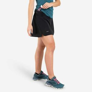Fustă-Pantalon Alergare Trail Running Negru Damă imagine