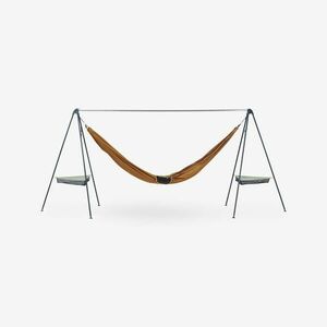 Suport Compact pentru Hamac Camping Negru imagine