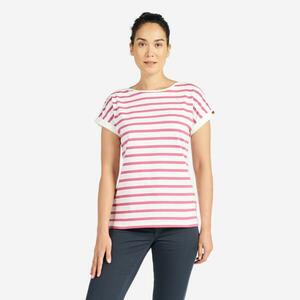 Tricou Navigație Sailing 100 Roz Damă imagine