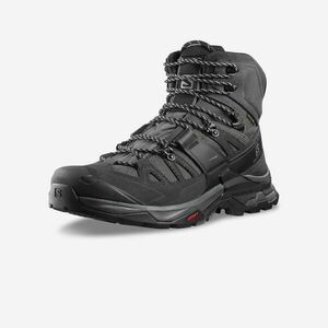Bocanci Înalți din Piele Impermeabili Trekking SALOMON QUEST 4 GTX Bărbați imagine