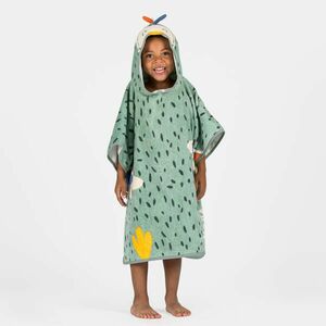 Poncho de baie Papagal Verde Bebeluși imagine