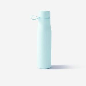 Bidon Fitness Cardio Aluminiu 750 ML Albastru imagine