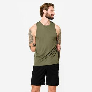 Maiou respirant Fitness Verde kaki Bărbați imagine