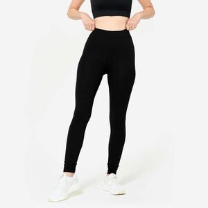 Colanţi Slim Fitness Negru Damă imagine