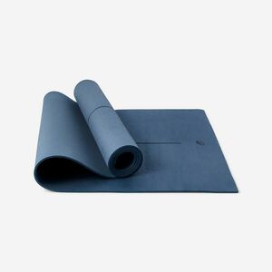 Saltea de yoga începători aderență și confort 5mm Albastru imagine