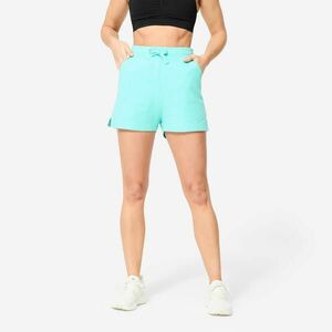Șort de fitness cu buzunare Verde Damă imagine