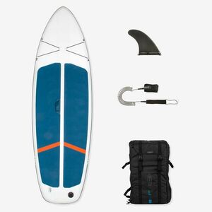 Placă SUP ultra compactă și stabilă 10 feet (130 kg max) Alb și albastru imagine