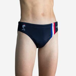 Slip water polo Imprimeu France Bleumarin Băieți imagine