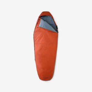 Sac de dormit umplutură sintetică Trekking 10°C MT500 compact, ce se poate uni imagine