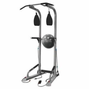 Aparat Fitness Multifunctional Power Tower Dhs 051, Gri imagine