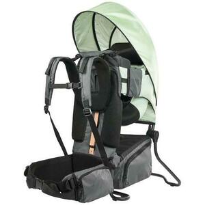 Port bebe pentru drumetii Babymoov Moov and Hike, poliester (Negru/Verde) imagine