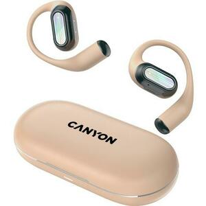 Casti Alergare Canyon OnFlow 12 OWS ENC, Bluetooth, Microfon (Bej) imagine