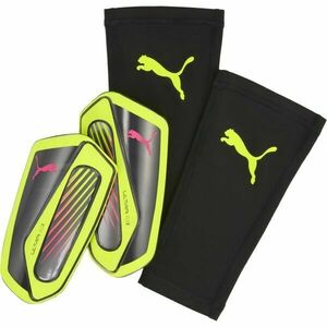 Puma ULTRA FLEX SLEEVE Apărători fotbal copii, galben, mărime imagine