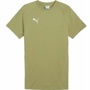 Puma TEAMEVOSTRIPE TEE Tricou pentru bărbați, kaki, mărime imagine
