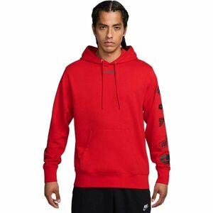 Nike CLUB FLEECE HOODIE CYCLE Hanorac pentru bărbați, roșu, mărime imagine