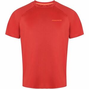 PROGRESS DRIVER Tricou sport pentru bărbați, roșu, mărime XXL imagine