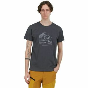 FUNDANGO MOUNTAIN Tricou pentru bărbați, gri închis, mărime imagine