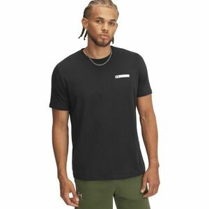 Under Armour STRIP LOGO Tricou bărbați, negru, mărime imagine