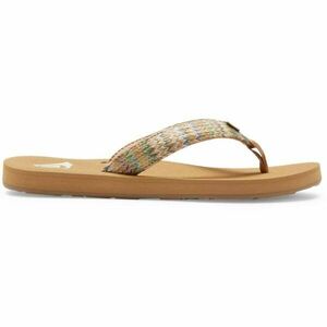 Roxy PORTO RAFFIA II Șlapi damă, maro, mărime 36 imagine