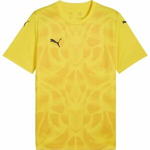 Puma TEAMGLORY JERSEY Tricou fotbal bărbați, galben, mărime imagine