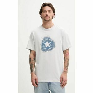 Converse CHUCK DISTORT SPRAY PAINT TEE Tricou pentru bărbați, gri, mărime imagine