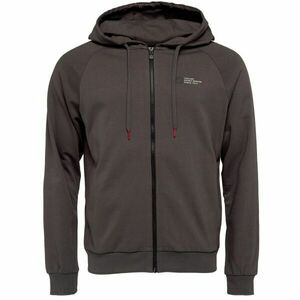 Lotto LOGO UNO HOODIE Hanorac pentru bărbați, gri închis, mărime imagine