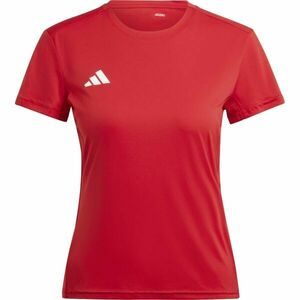 adidas ADIZERO ESSENTIALS TEE W Tricou de alergare femei, roșu, mărime XXL imagine